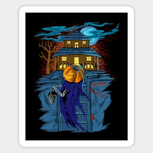 Haunted house Magnet